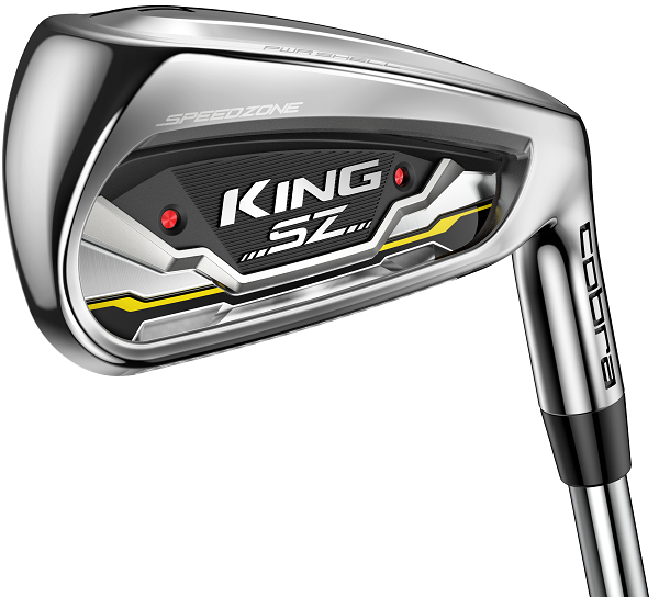 Pre-Owned Cobra King Speedzone Iron Set Steel MRH Regular 5-PW/GW Irons [Kbs Tour 90 Steel] *Very Good*