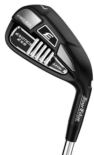 Pre-Owned Tour Edge Golf Exotics Exs 220H Iron Set Steel MRH Stiff 4-PW/AW Irons [True Temper Elevate 95 Steel] *Value*