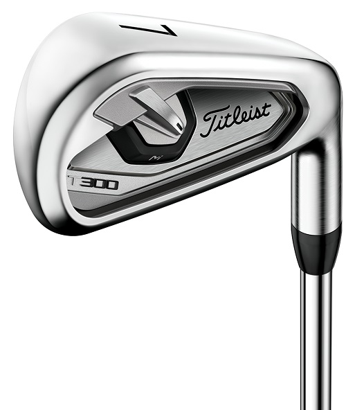 Pre-Owned Titleist Golf T300 Iron Set Graphite MRH Senior 6-P/W Irons [Mitsubishi Tensei Red AM2 Graphite] *Value*