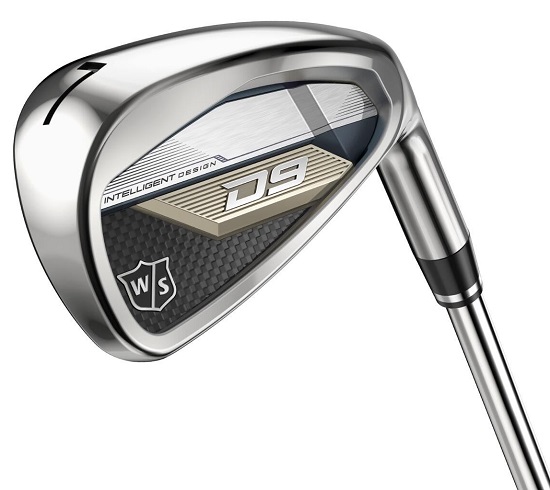 Pre-Owned Wilson Golf Staff D9 Iron Set Graphite MRH Senior 5-PW/GW Irons [Mitsubishi Tensei Silver 55 Graphite] *Excellent*